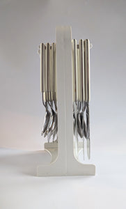 Vintage Space Age Hanging Cutlery Set